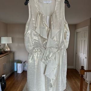 Mixed metallic dress-Trina Turk NWT
